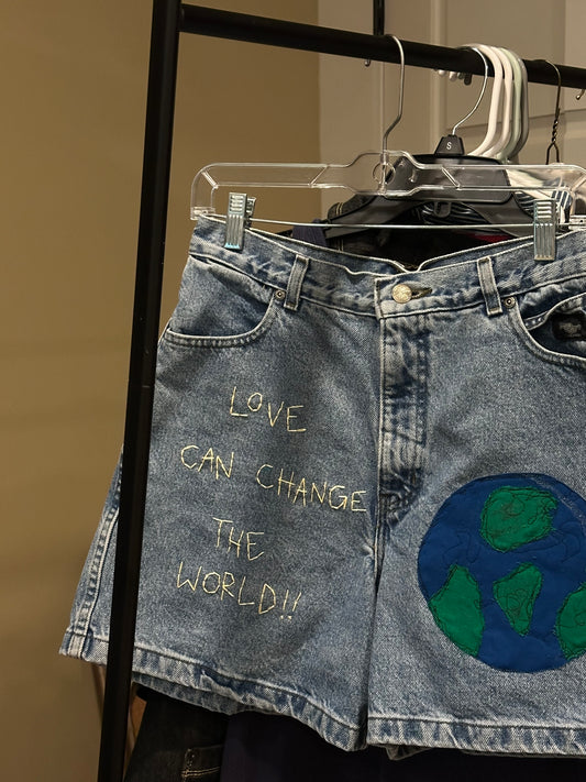 love can change the world shorts