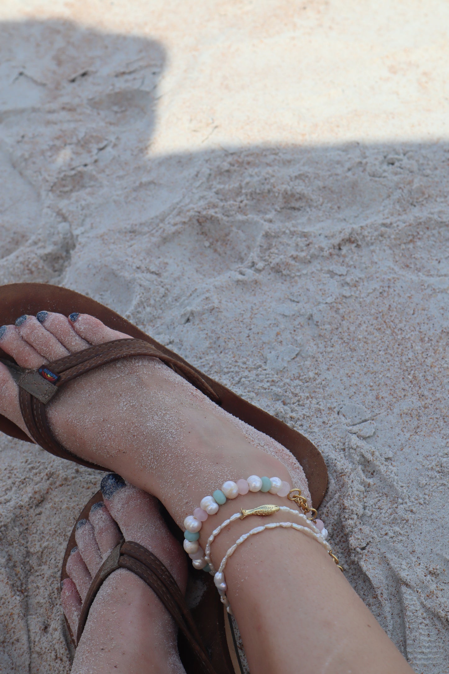 cross anklet