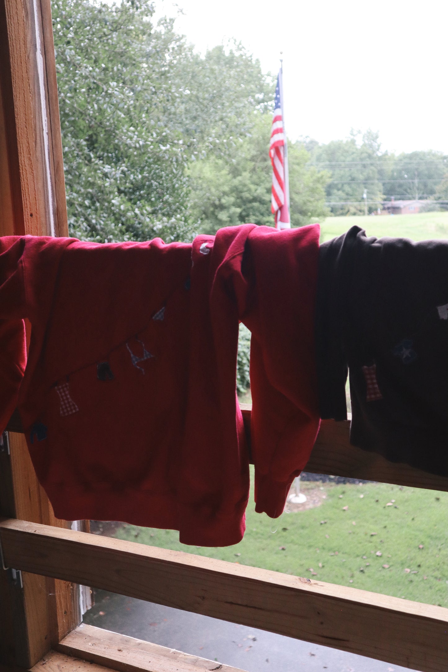 clothesline sweatshirt