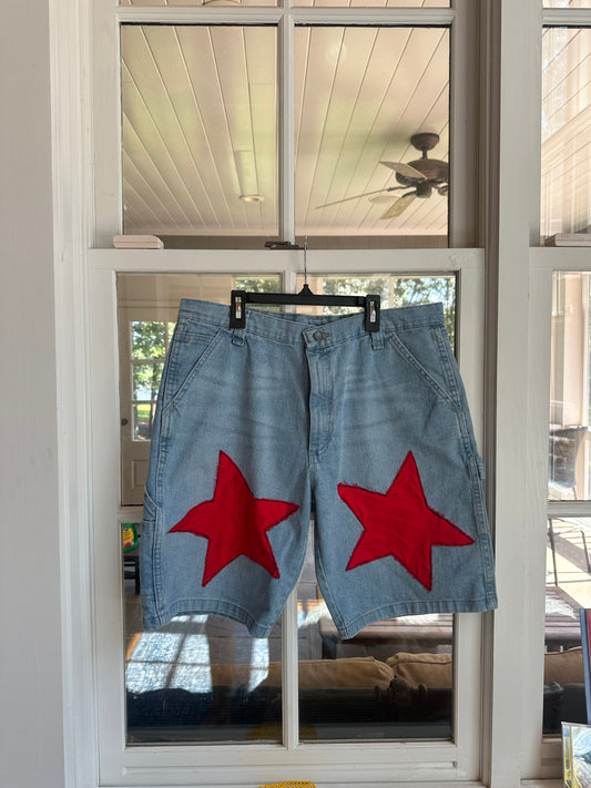 red star shorts