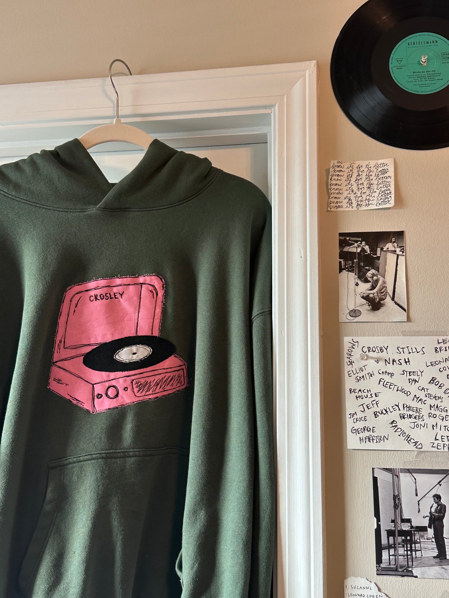 pink crosley