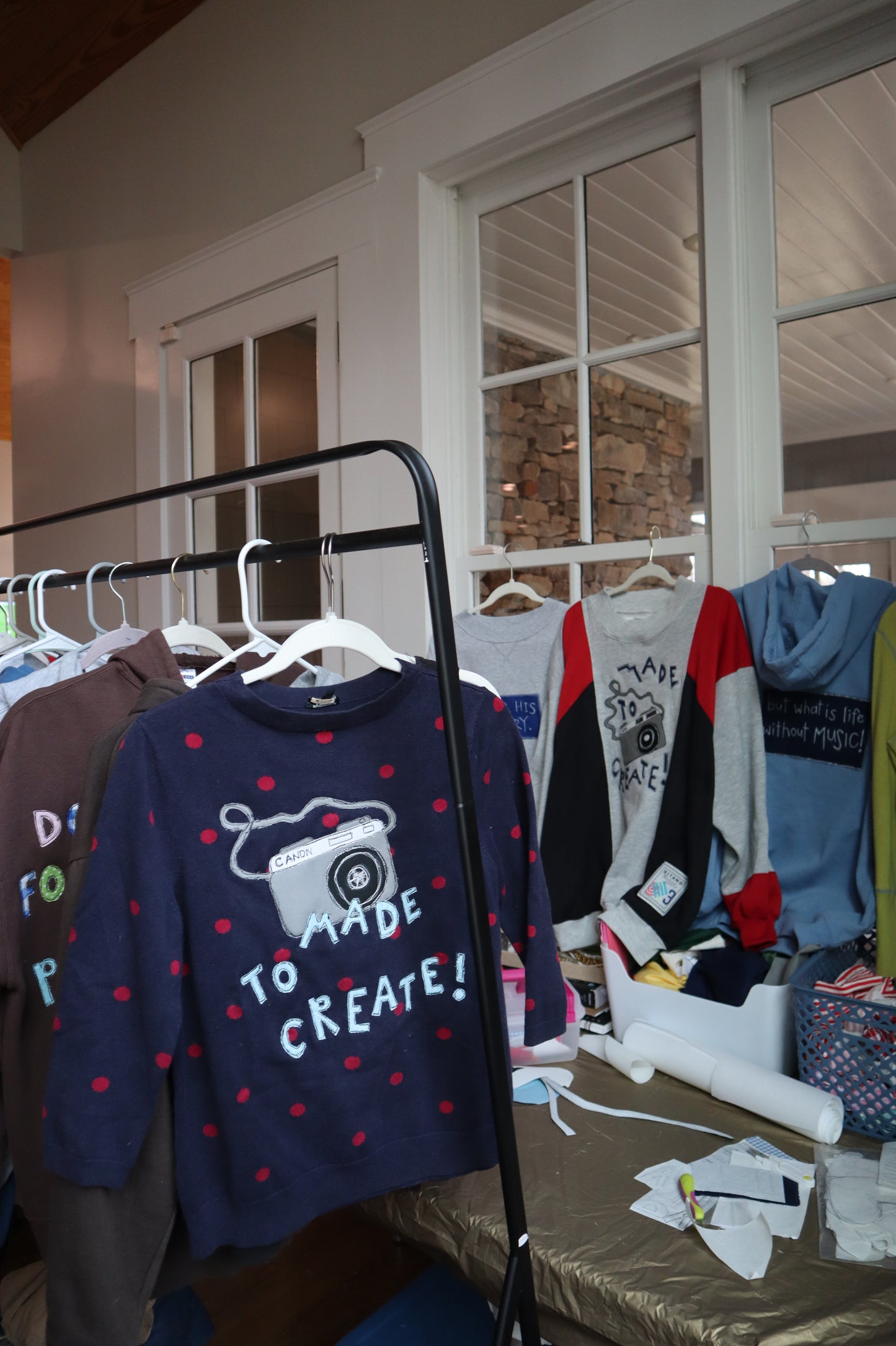 made to create (polka dot)