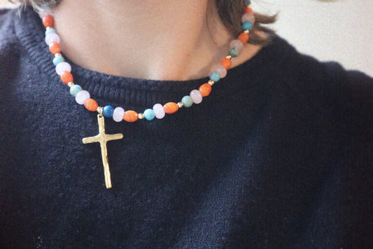 Beaded Cross