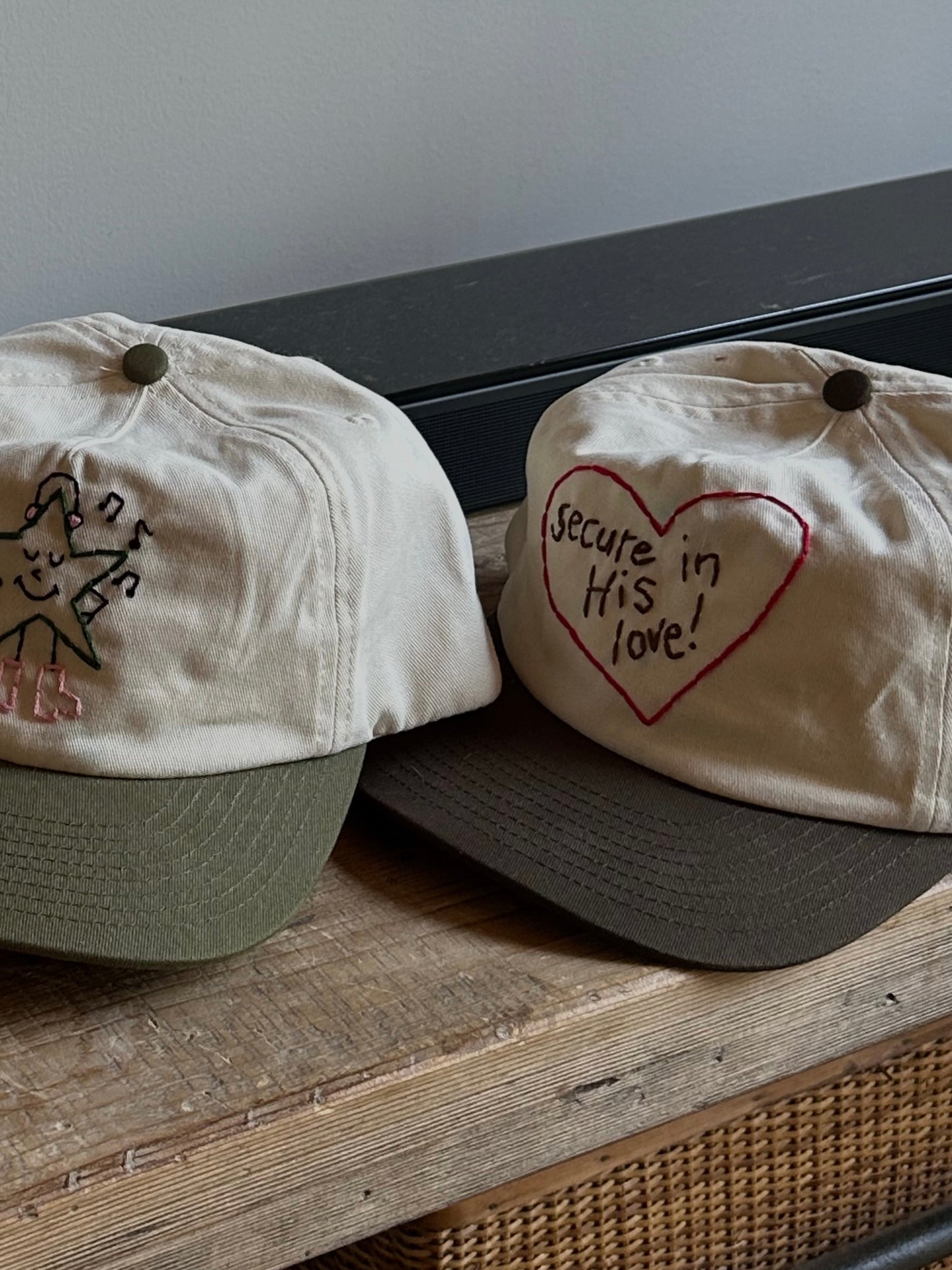 secure in His love hat