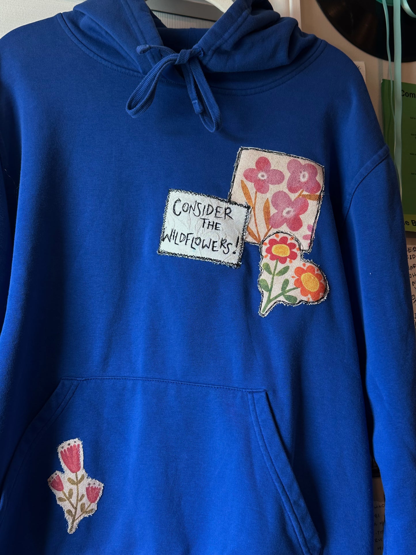 consider the flowers hoodie