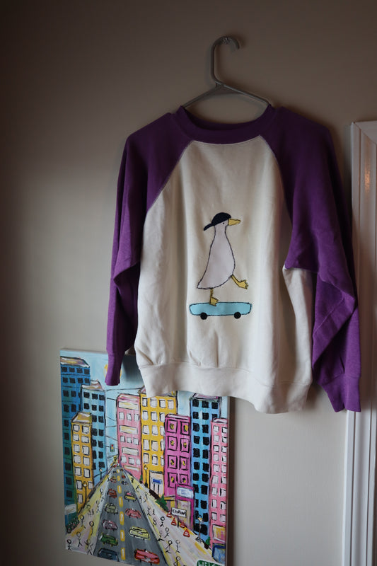 goose on skateboard :)