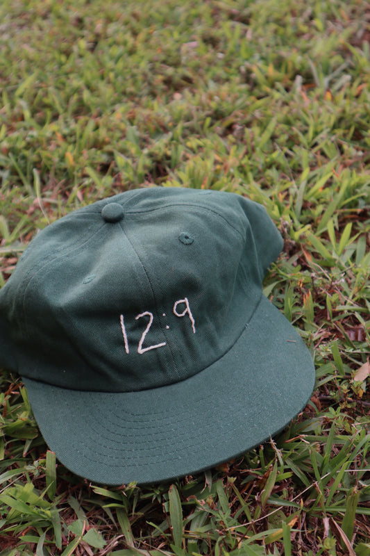 dark green 12:9 hat