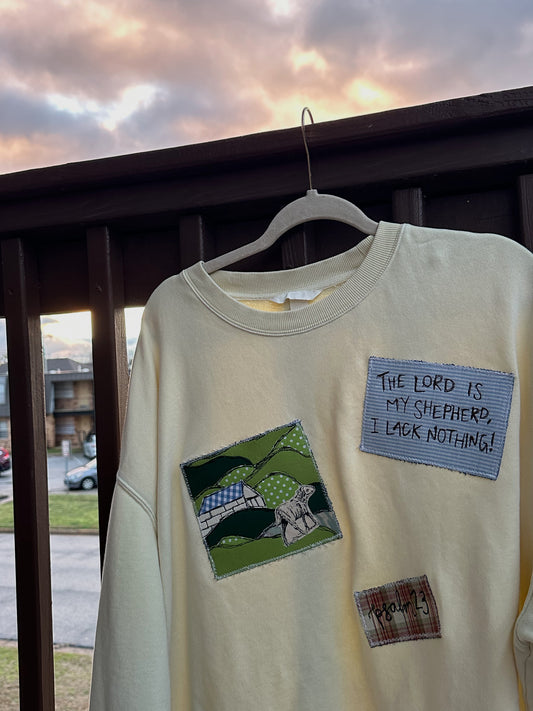 the Lord is my shepherd!!