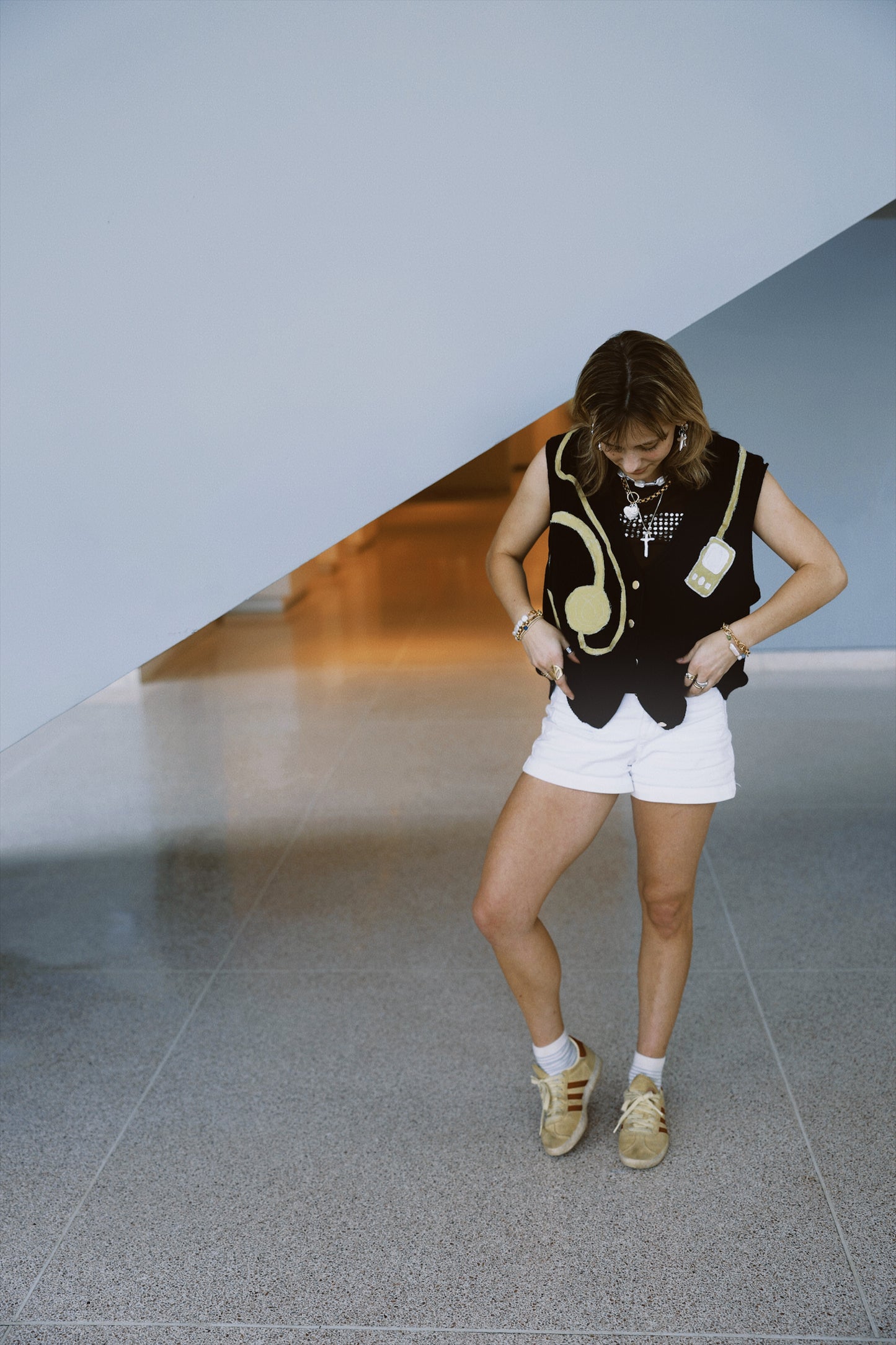 headphones vest