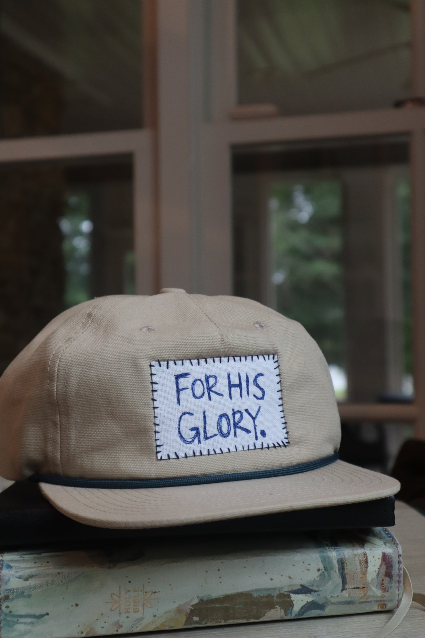 "for His glory" - beige