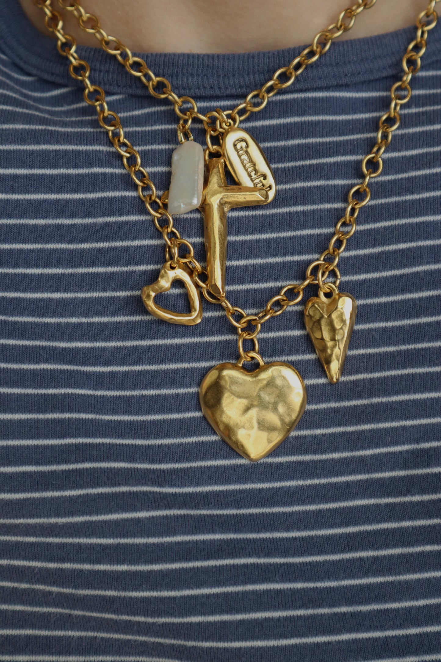 triple heart charms