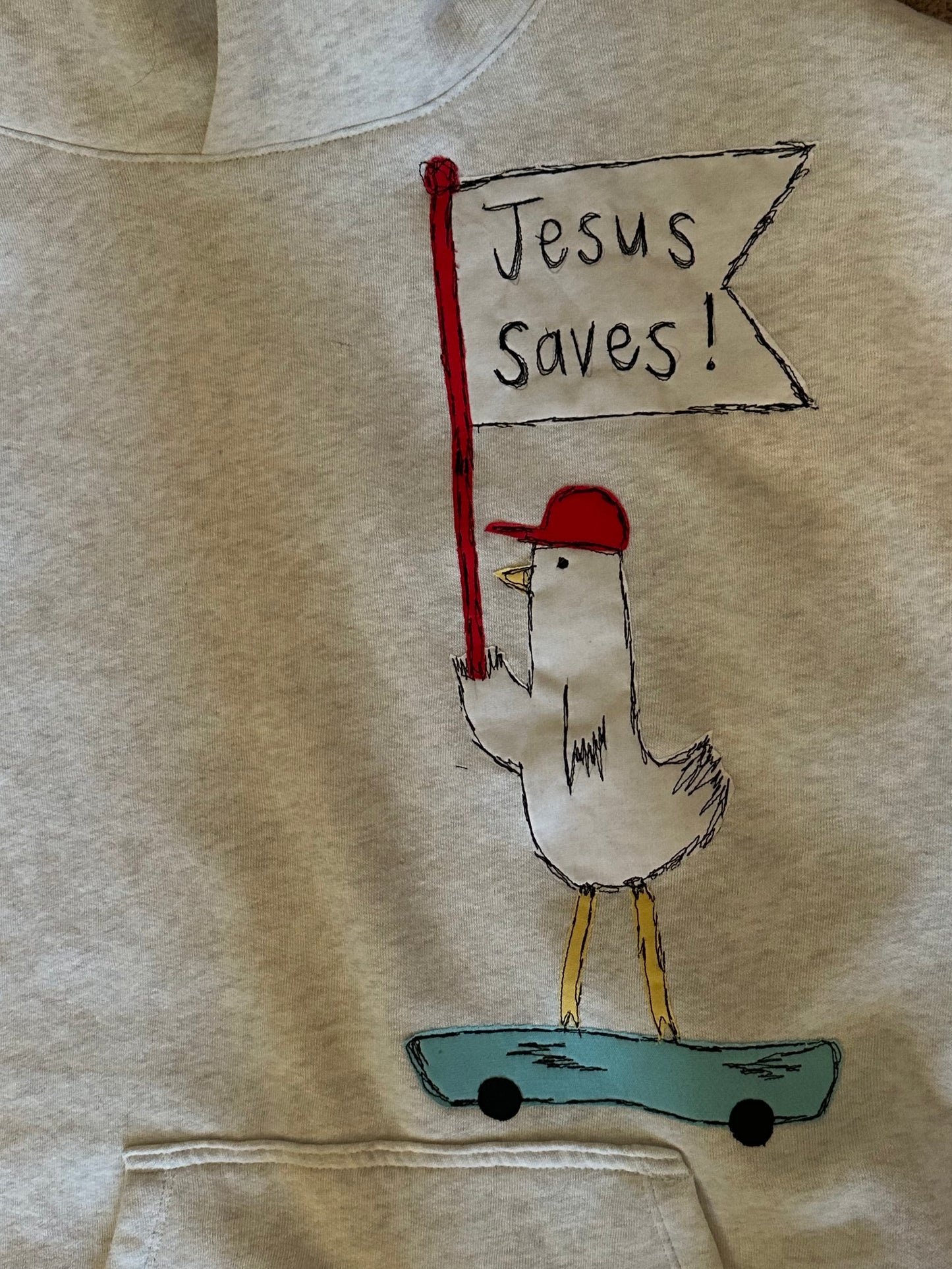 Jesus saves hoodie