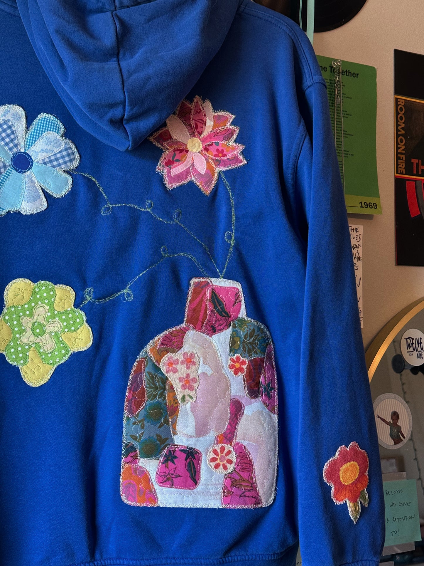 consider the flowers hoodie