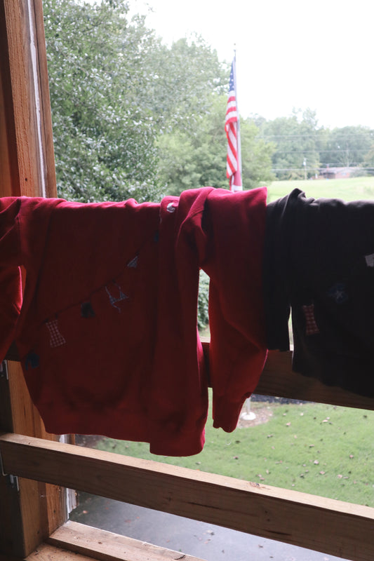 clothesline sweatshirt